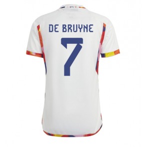 Belgija Kevin De Bruyne #7 Gostujuci Dres SP 2022 Kratak Rukavima